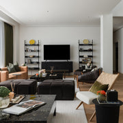 Walnut Wood Sofa – Luxurious Modern Design