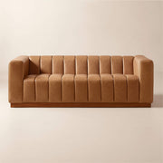 Walnut Wood Sofa – Luxurious Modern Design
