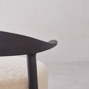 Matador Shearling Accent Chair – Modern Comfort with Timeless Style