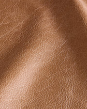 Close-up of brown leather texture