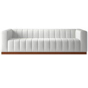 Walnut Wood Sofa – Luxurious Modern Design